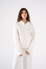 LIGHT WEIGHT HIGH NECK OVERSIZED JACKET