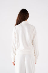 LIGHT WEIGHT HIGH NECK OVERSIZED JACKET