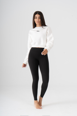 CROPPED CREW NECK