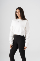CROPPED CREW NECK