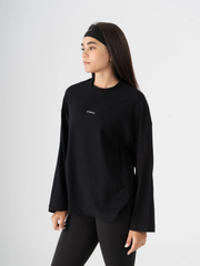 OVERSIZED COTTON LONG SLEEVE T-SHIRT