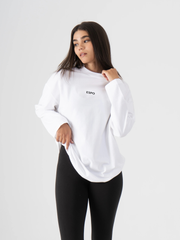 OVERSIZED COTTON LONG SLEEVE T-SHIRT