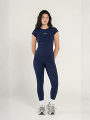ROUND NECK CAP SLEEVE