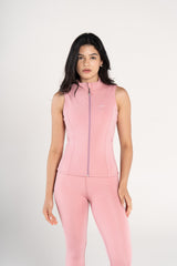SLEEVELESS SCULPTED JACKET