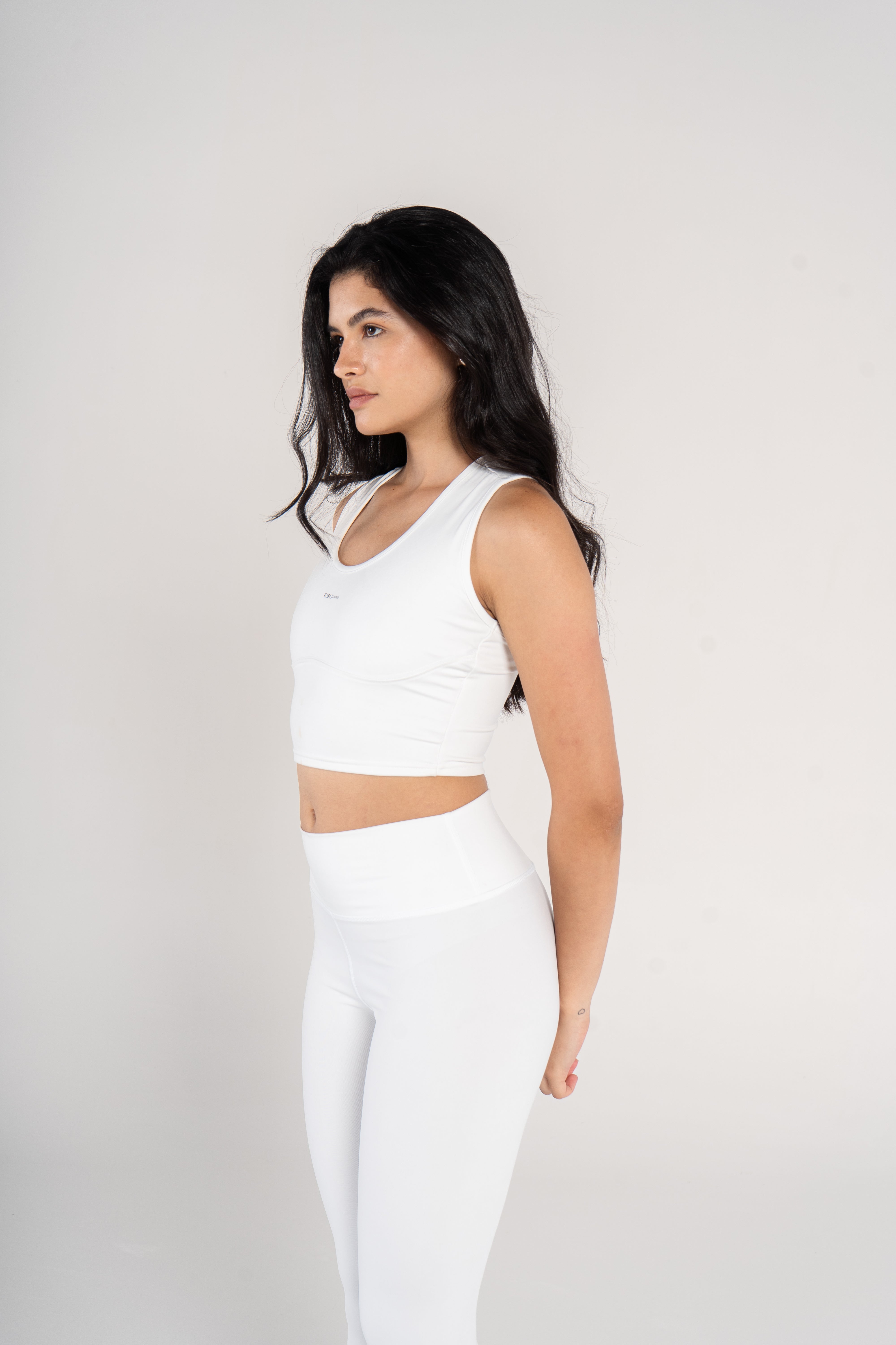 DEFINED RACER CROPPED TOP