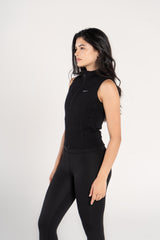SLEEVELESS SCULPTED JACKET