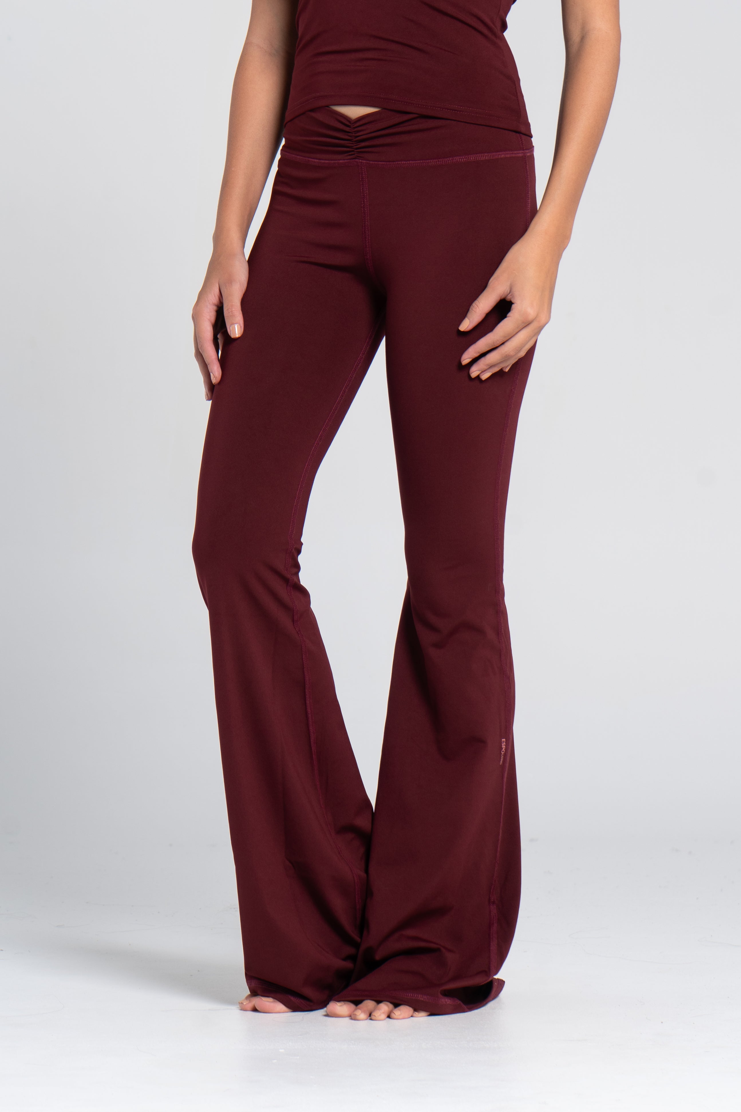 RUCHED YOGA PANTS