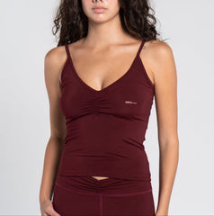 RUCHED TANK TOP