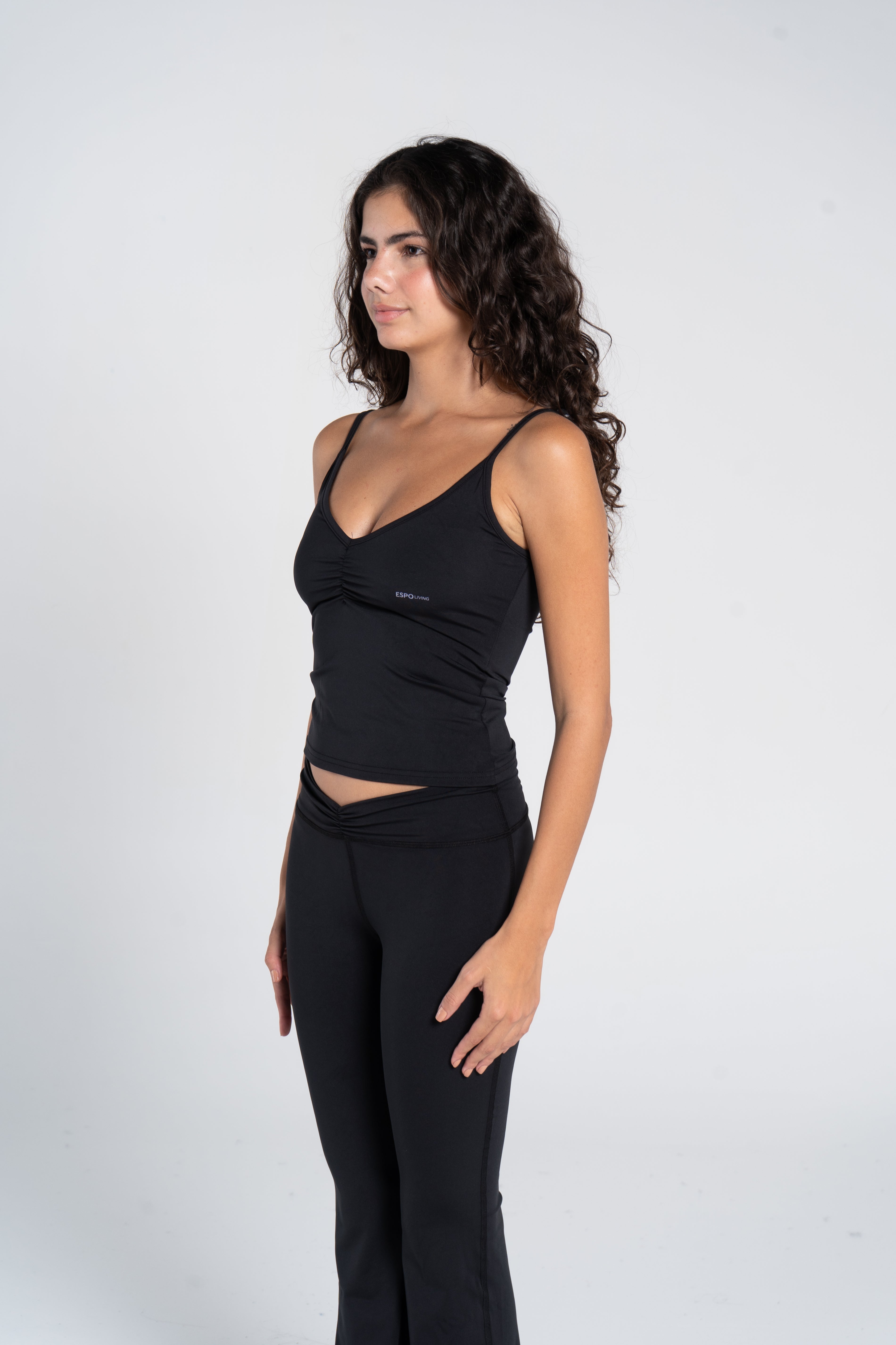 RUCHED TANK TOP