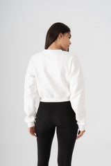 CROPPED CREW NECK