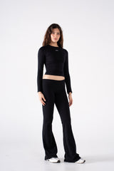 COTTON ROUND NECK LONG SLEEVE