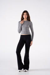 COTTON ROUND NECK LONG SLEEVE